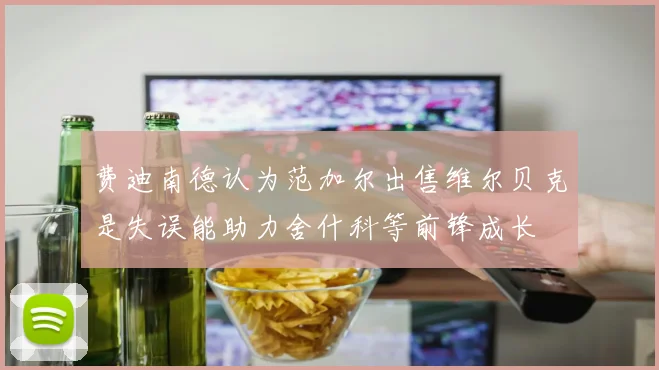 费迪南德认为范加尔出售维尔贝克是失误能助力舍什科等前锋成长